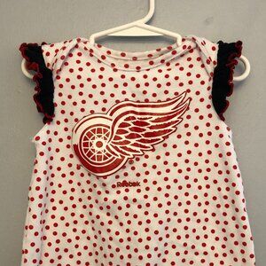 Red Wings Baby Onepiece, Detroit Red Wings